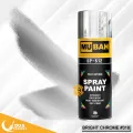 SILVER Spray Paint Bright Chrome & Silver, MUBAH Spray Paint (Imported). 