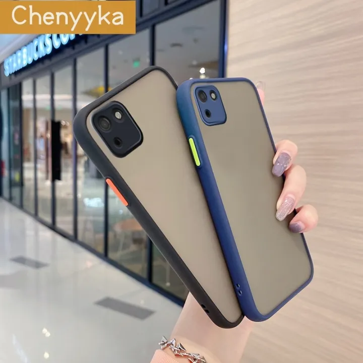 chenyyka%20For%20Huawei%20Y5P%20Case%20Transparent%20Frosted%20Hard%20Back%20Cover%20Lens%20Camera%20Protection%20Phone%20Case%20Edge%20Full%20Cover%20Case%20Fall%20Protection%20Sleeve%20-%20Image%203