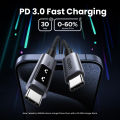 UGREEN Uno 100W Type C Fast Charging Cable E-Marker for iPhone 16 15 Series Samsung S25 S24 Ultra iPad Pro Macbook Switch. 