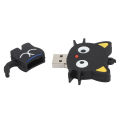 PC Flash Drive Practical Cute Cartoon Design Reliability Laptop Cat Shape for Data Storage Transmission. 