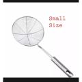 Strainer - Frying Strainer - Frying Jaali - Deep Frying Strainer Spoon  - Mesh Net Strainer (3 Sizes are available  3 inch small, 4 inch  medium , 5 inch large). 