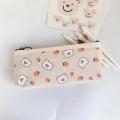 Pencil Bag School Supplies Stationery 1 Pieces Kawaii Pencil Case Bear Canvas Pencil Box. 