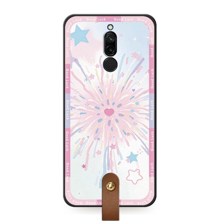 Necklace%20Dirt-resistant%20Phone%20Case%20For%20Xiaomi%20Redmi%208%20Soft%20case%20Full%20wrap%20Cartoon%20Cute%20Durable%20Anti-dust%20Crossbody%20TPU%20-%20Image%206
