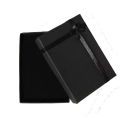 Beautiful Jewelry Box Black Necklace Box for Ring Gift Box Paper Jewelry Box Packaging Bracelet Earring Display with Sponge+ Box Gift Packaging Storage Box. 