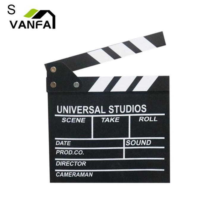 TV Movie Action Slate Reliable Film Director Clapboard Action Movie Clapper Board