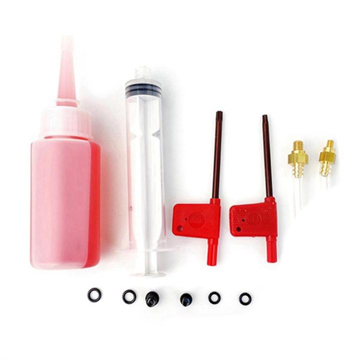 ZOOM Hydraulic Brake Bleed Kit Replacement Parts Accessories for ZOOM Brake System, Filling Oil Kit, Mineral Oil Brake, Funnel Set Bike Repair Tool.