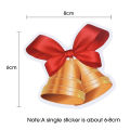 100pcs Cartoon Merry Christmas Sticker Cute Santa Claus Xmas Sealing Stickers New Year Decoration Decals DIY Gift Packing Labels. 