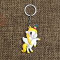 Unicorn keychain multiple variants - cartoon character / action figure soft pvc keychain for kids (girls and boys) - bag hanging accessories / keyring. 