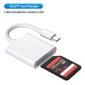 2In1 USB Type C SD TF Memory Card Adapter for Mobile Phone SD TF Card Reader Data Converter For Camera. 