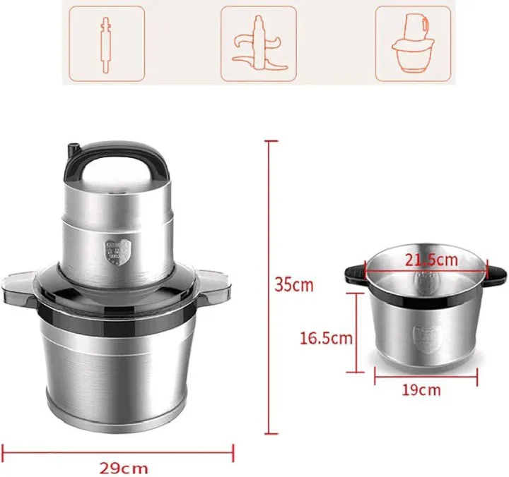 New%20Silver%20crest%20Stainless%20Steel%20Electric%20Meat%20And%20Vegetable%20Grinder%20Chopper%205L%20%E2%80%93%20Powerful%205%20Speeds,100%25%20Chopper%20motor/%20Compact%20Size%20%E2%80%93%20German%20Design%20%7C1000W%20-OverHeat%20Protection%20thermal%20Switch%20%7C2%20x6%20Blades%20(SILVER%20)%20-%20Image%208