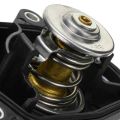 NCANRUI PEL100570 PEL100570L Car Thermostat Thermostat Housing Thermostat Total for 1 TD4. 