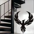 Phoenix bird vinyl sticker decal, firebird decal, phoenix rising sticker, phoenix decal, sticker for car, tumbler decal, laptop decal. 