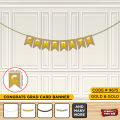 Convocation & Graduation Hanging Card Banner Collection, Congratulations, Party Decoration, Party Decor Supplies, Decorative Cards Bunting, Photo Booth Prop Birthday Background Wall Decorations College School, University Graduations : 92MYnt4n. 