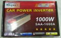 12V DC to AC 220V CONVERTER  1000W WITH USB PORT 5V -1A,. 