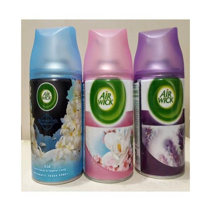 Pack Of 3 - Air Wick Freshmatic Room Spray Refil - 250Ml