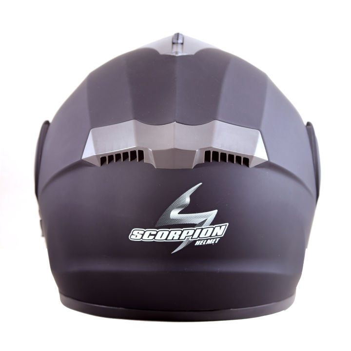 Scorpion%20Matt%20Black%20Flip%20up%20Korean%20Helmet%20for%20Racing%20-%20Image%206