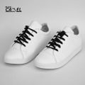 Black Camel Sneakers for Men White Color Shoes for Men. 
