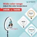 26CM / 36CM Selfie LED Ring Light with 7Feet Tripod & Mobile Holder | 3 Shades 26 CM LED Ring Light & 7 feet Tripod Stand & Mobile Holder | Dimmable Selfie LED ring light Ringlight for Videos Light with tripod Stand. 