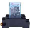 220/240V AC C DPDT Relay MY2NJ 8 Pin w Socket Base. 