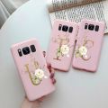 for Samsung Galaxy S8 S8 Plus Phone Case Slim Matte Cute Letters Back Silicone TPU soft cover case For Samsung S8 S 8 plus cases. 