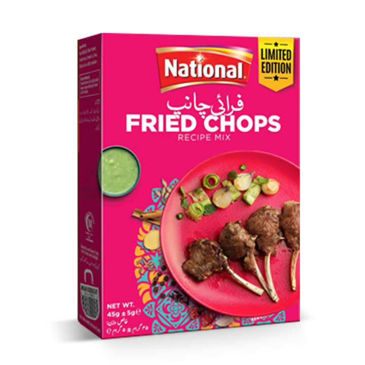 National Foods Fried Chops 45g Free Gift - DO NOT BUY