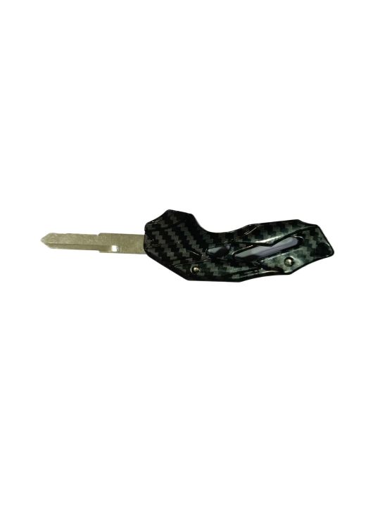 Flip Key For Bike Carbon Fiber Style Metal Body For Honda CD70 / CG125