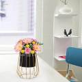 Metal Planter Stand Flower Pot Holder Flower Vase Stand Decorative Modern Flowerpot Holder Flower Holder for Living Room Table Decor. 