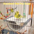 Zymal Store handmade Winter Warm Bird Nest Bed Hanging Hammock Snuggle Hut Parrot House Tent Toy Bird Cage Perch for Parakeet Budgies Cockatiels Lovebird Cockatoo Finch. 