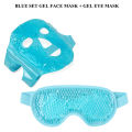 Dropshipping Ice Gel Eye Face Mask Hot Cold Therapy Sleep Mask for Headache,Dark Circles,Facial Treatment Skin Care Tool. 