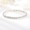 CLARA - Full Row Crystal Crystal Bracelet. 