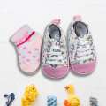 Imported Baby Shoes with Cozy Socks. 