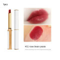 6 Colors MKING PRETTY Small White Thin Tube Lipstick White Tube Gilded Sheepskin Waterproof Non-stick Cup Lipsticks Makeup. 