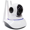 Wireless Rotating Wifi IP Camera - White. 