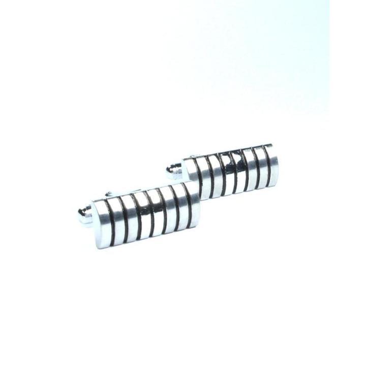 Silver Alloy Cufflinks for Men - CU-0149