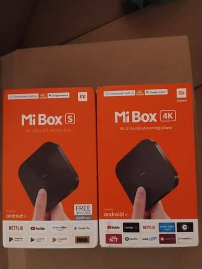 Mi Box S - MDZ22AB - Built-in ChromeCast - Android - 4K Ultra HD+ HDR - Smart TV - Google Assistant (Black)