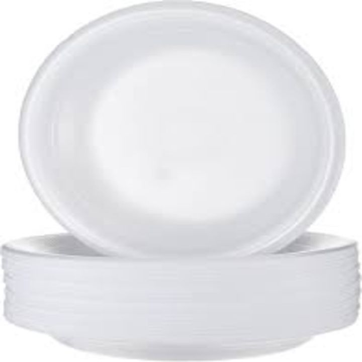 Disposable%20Foam%20Plates%20Pack%20of%20100%20pcs%20Medium-White%20-%20Image%204