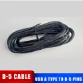 USB A to Mini B Data Transfer USB Charging Cable for PC, Laptop, Car Dash Cam, Digital Camera. 