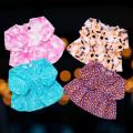 pack of 4 premium quality frock for baby girls newly born to 3 years(random design and color).. 