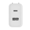 Xiaomi USB Charger 1A1C 30W(Max) Smart Output PD 2.0 QC 3.0 Quick Charging Type-C 5V=3A 9V=3A 15V=2A 12V=2.25A Type-A. 