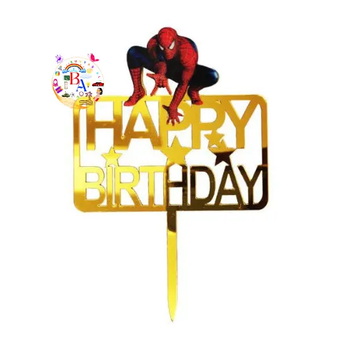 Cartoon%20Theme%20Acrylic%20Cake%20Topper%20Multi%20Cartoons%20Cake%20Topper%20-%20Image%204