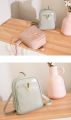 3 style use shoulder Bag, backpack+cross body+hand carry.Rich look mini back pack. 