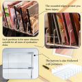 2 Pcs Acrylic Eyeshadow Palette Makeup Organizer,7-Cell, for Cosmetic. 