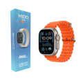 H100 Ultra Smart Watch With 2.08 Infinite Display Blutooth calling and Wireless Charging Smart watch - Latest -. 