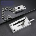 Green forest Room Lock Chain Sturdy Stainless Steel Security Door Chain Lock. 