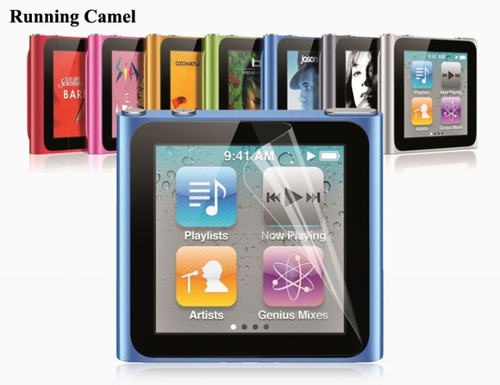 【All Of Me】Order message mobile +  Running Camel 10 HD Screen Protector Protective Guard Film For iPod Nano 6 6G 6th