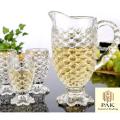New Design fish style 7 Pcs Set (6 Glass 1 Jug Set) For Water or Juice Drinking. 