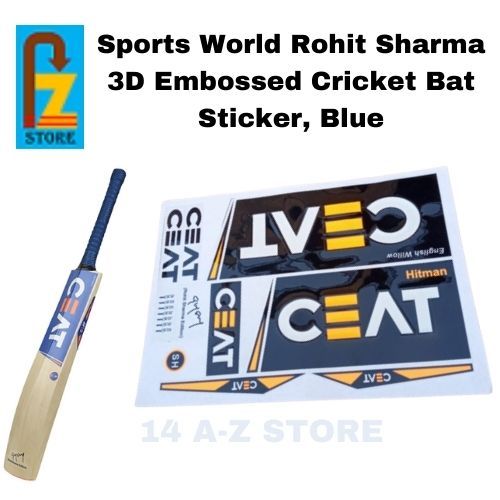 3D CEAT BAT STICKER || CEAT Rohit Sharma Edition Cricket Bat Stickers [3D]