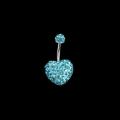 Punk For Women Ball Stainless Steel Belly Button Rings Navel Piercing Umbilical Ring Body Piercing. 