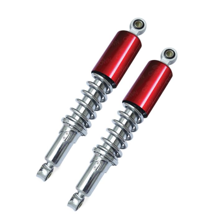 Crown Shock Absorber Set Rear Red - (70cc)