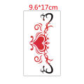 Long-lasting Tattoo Sticker Non-Toxic Realistic Removable Chest Tattoo Stickers 10Pcs/Set Non-permanent Abdomen Temporary. 